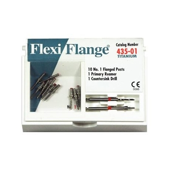 Flexi-Flange Zestawuzupełniający (tytanowe-czerwone,rozmiar01) 435-01