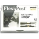 Flexi-Post Ekonomiczny zestaw uzupełniający (tytanowe-białe, rozmiar: 00) 145-00