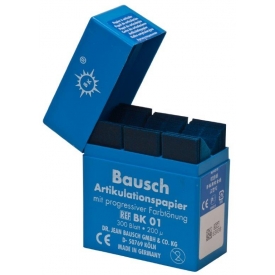Kalka Bausch BK 01 niebieska 200µ listki 300szt + podajnik