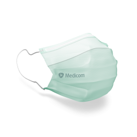 Medicom® SafeMask® SofSkin® fog-free maski medyczne, zielone