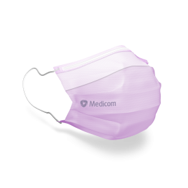 Medicom® SafeMask® SofSkin® fog-free maski medyczne, na gumkę, lawendowe