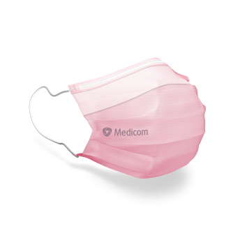 Medicom® SafeMask® SofSkin® fog-free maski medyczne, na gumkę, różowe