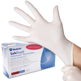 Medicom® SafeTouch® Advanced™ Rejuvenate™ rękawice nitrylowe, kolor biały, rozmiar S