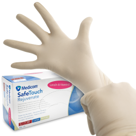 Medicom® SafeTouch® Advanced™ Rejuvenate™ rękawice lateksowe, kolor naturalny (beżowy) rozmiar S