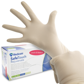 Medicom® SafeTouch® Advanced™ Rejuvenate™ rękawice lateksowe, kolor naturalny (beżowy) rozmiar L