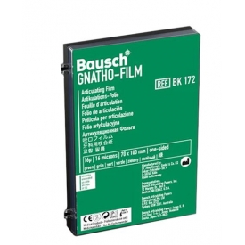 Gnatho-Film Soft Occlusal Film 16μ BK 172 Bausch