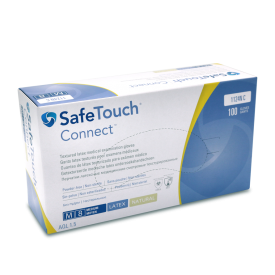 Medicom® SafeTouch® Connect™ rękawice lateksowe, bezpudrowe, wyrób medyczny klasy I