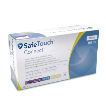 Medicom® SafeTouch® Connect™ rękawice lateksowe, bezpudrowe, wyrób medyczny klasy I