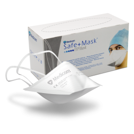 Medicom® SafeMask® FFP2 półmaski filtrujące, 2 taśmy, FFP2 NR D, wyrób medyczny klasy I